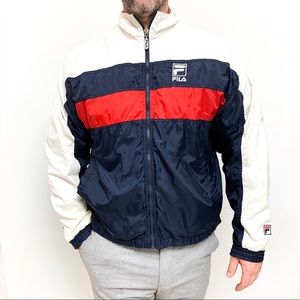 Vintage FILA Windbreaker Jacket. Size M.
